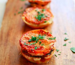 Veggie Lasagna Cupcakes is one of the healthy delicious cupcakes that can give you a weight loss