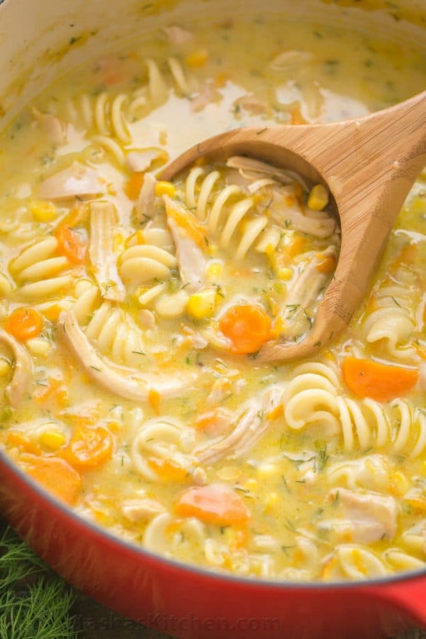 Creamy Chicken Noodle Soup