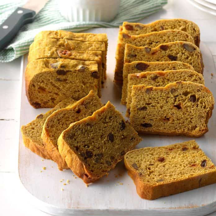 low Cooker Pumpkin Yeast Bread