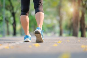 walking shows muscle leg