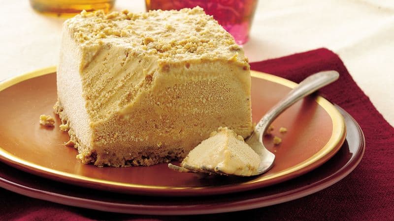 Frosty Pumpkin Squares