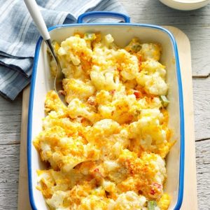 Cauliflower Casserole suggested for thanksgiving dish