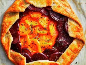 Beet and Goat Cheese Tart