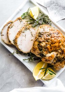 Instant Pot Turkey Breast with Garlic Butter Gravy