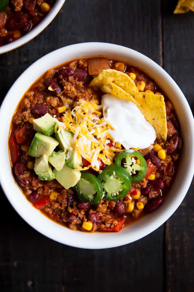 The Best Turkey Chili