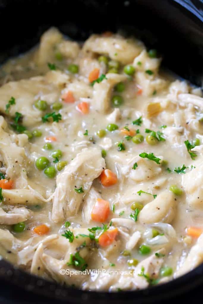 Crock Pot Chicken and Dumplings