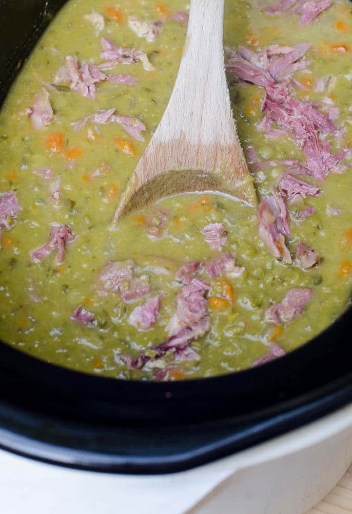 Healthy Thanksgiving Split Pea Soup